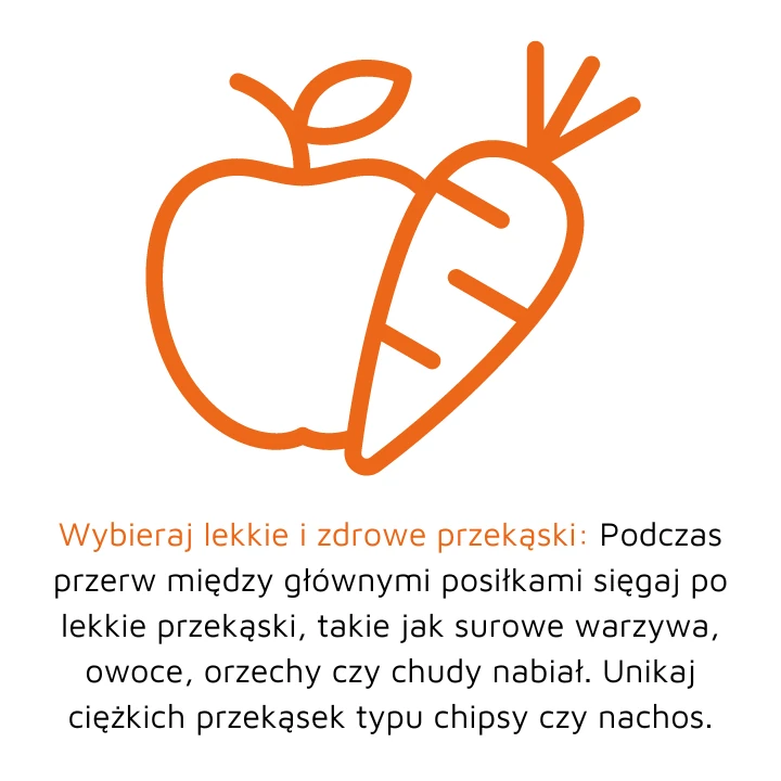Wybieraj lekkie i zdrowe przekąski